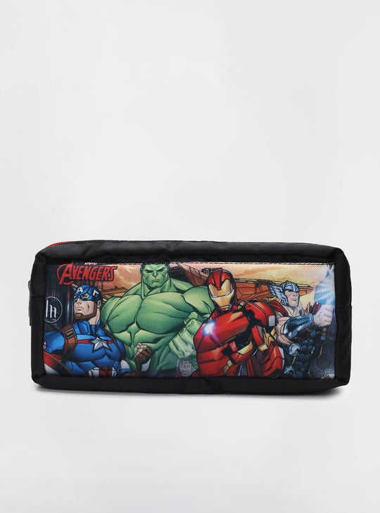 Kids Avengers Printed Pencil Pouch