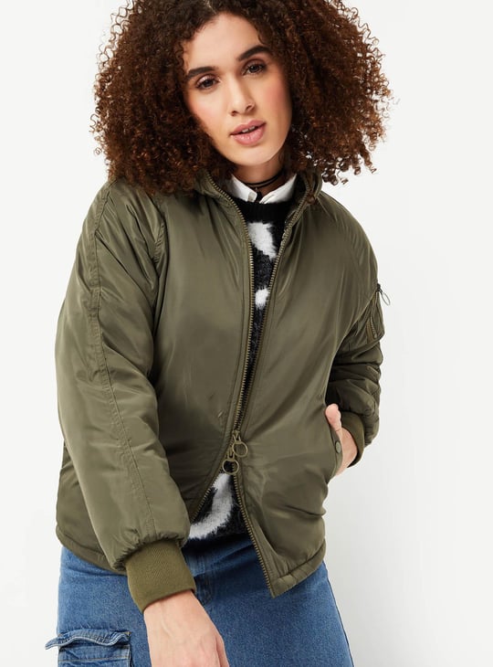 Women Padded Hooded Jacket