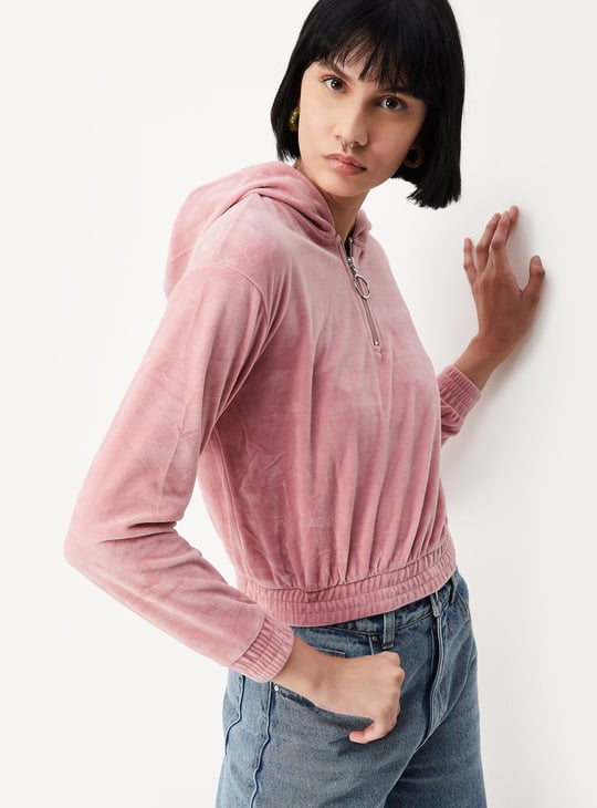 Women Cropped Hoodie