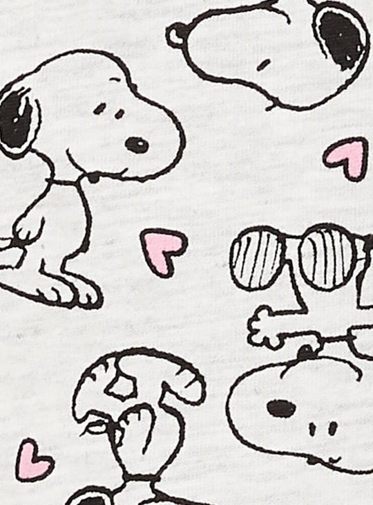Women Peanuts Snoopy Printed Pyjamas
