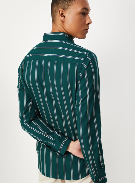 Men Regular Fit Striped Shirt
