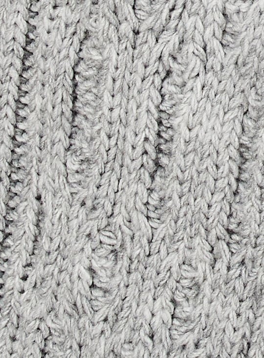 Men Cable Knit Muffler