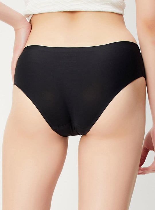 Solid Seamless Hipster Panty