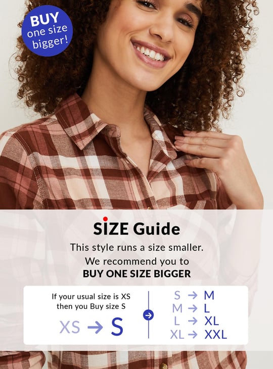 Women Checked Casual Shirt