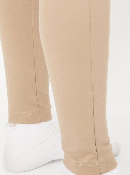 Women Pleated Partially Elasticated Trousers