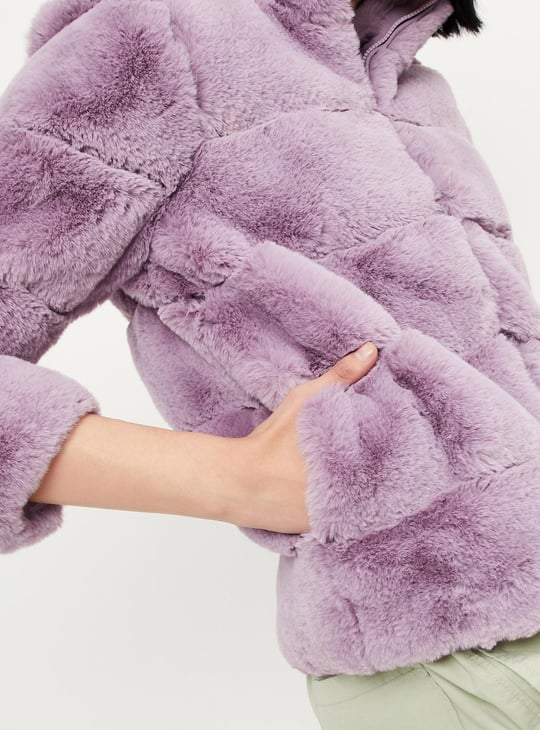 Women Faux Fur Heavy-Weight Jacket