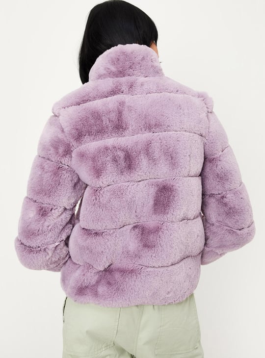 Women Faux Fur Heavy-Weight Jacket