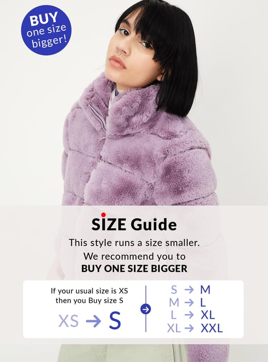 Women Faux Fur Heavy-Weight Jacket