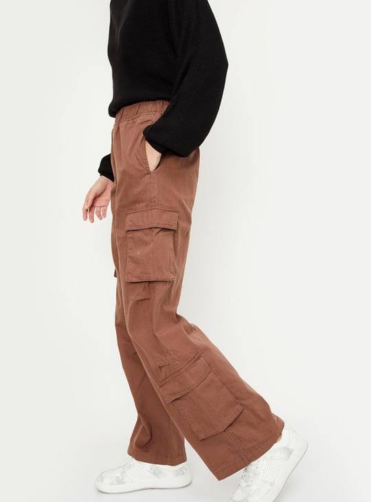 Women Elasticated Cargo Pants