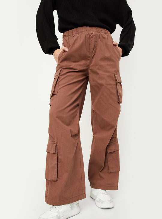 Women Elasticated Cargo Pants