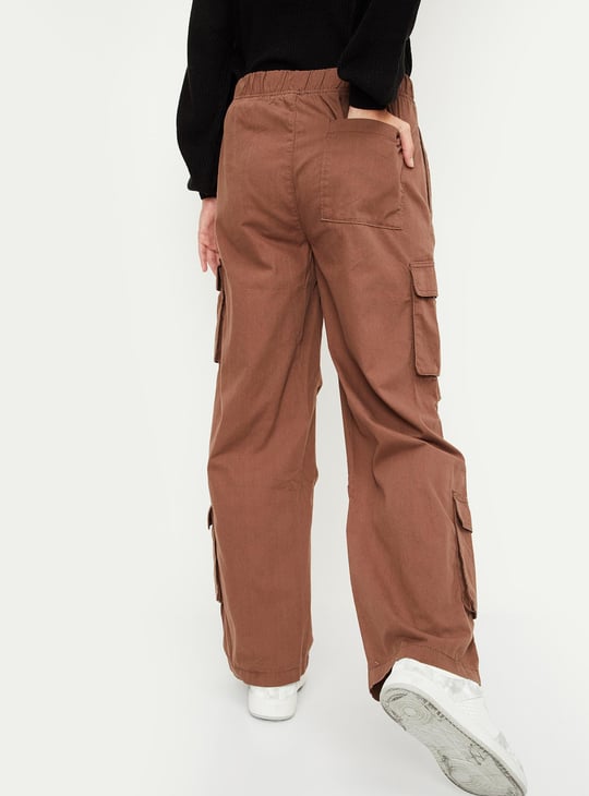 Women Elasticated Cargo Pants