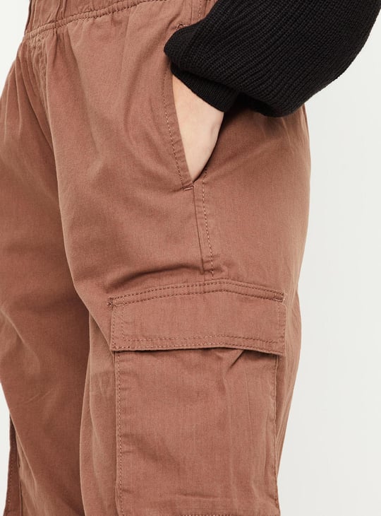 Women Elasticated Cargo Pants
