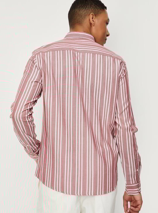 Men Regular Fit Striped Shirt