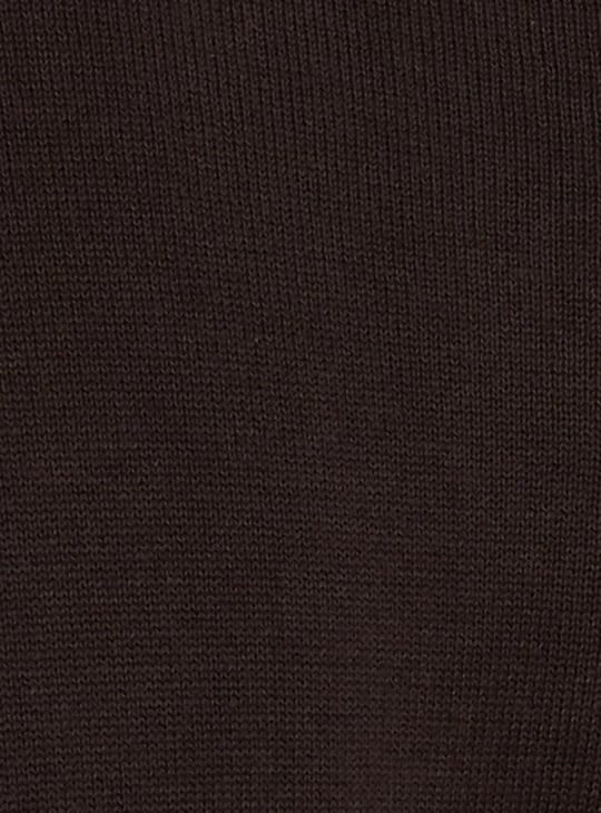 Men Argyle Knitted Polo T-shirt