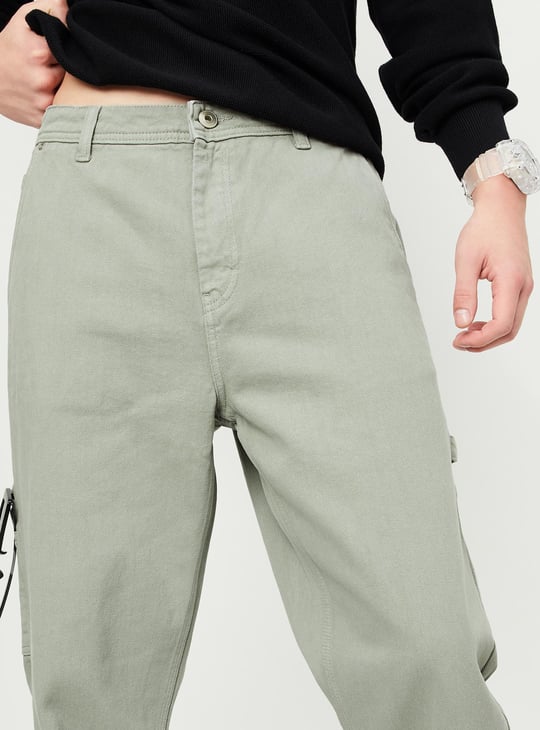 Men Solid Carpenter Jeans