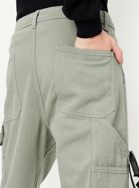 Men Solid Carpenter Jeans