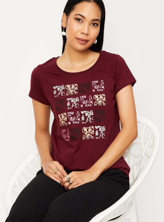 Women Graphic Printed T-shirt