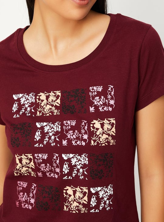 Women Graphic Printed T-shirt