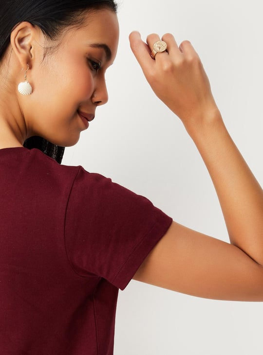 Women Graphic Printed T-shirt