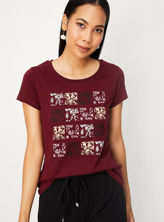 Women Graphic Printed T-shirt