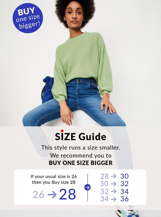 Women High-Rise Skinny Fit Jeans