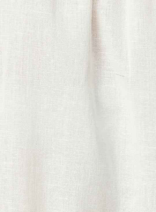 Women Lace Hem Palazzos