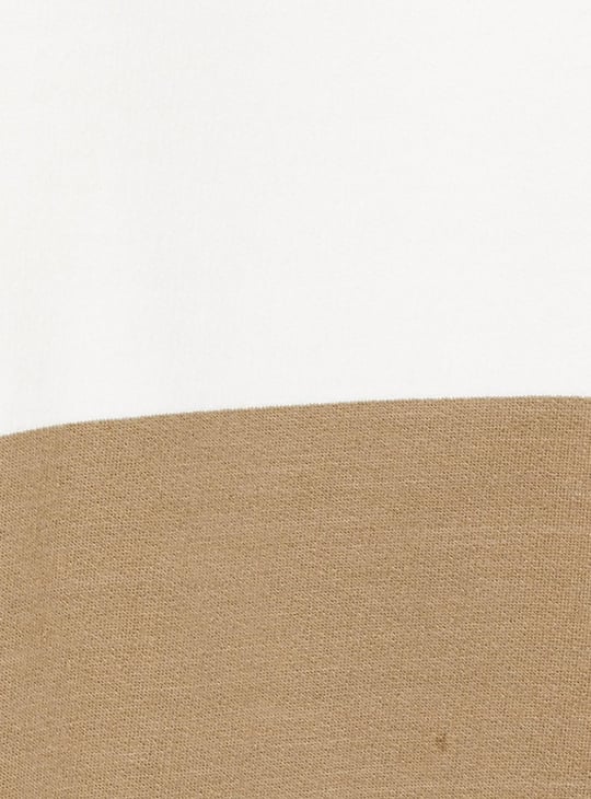 Men Striped Crew Neck Sweatshirt