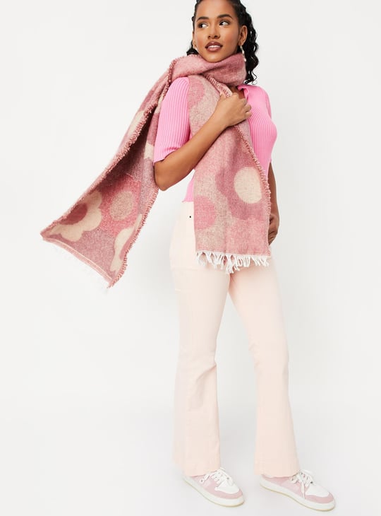 Rosé Muse tippet muffler set coat ピンク