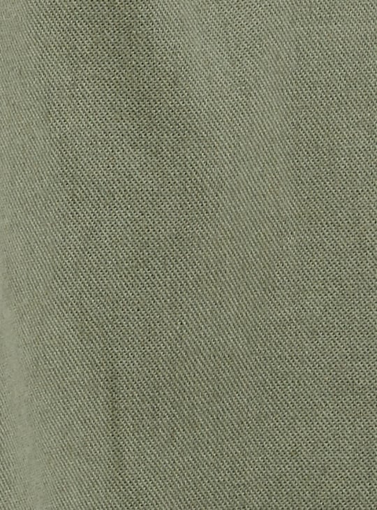 Men Solid Flap Pocket Shirt