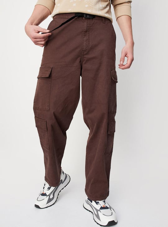 Men Relaxed Fit Cargo Pants