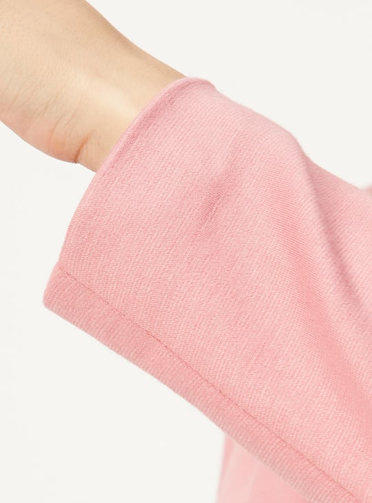 Women Solid Knit Blazer