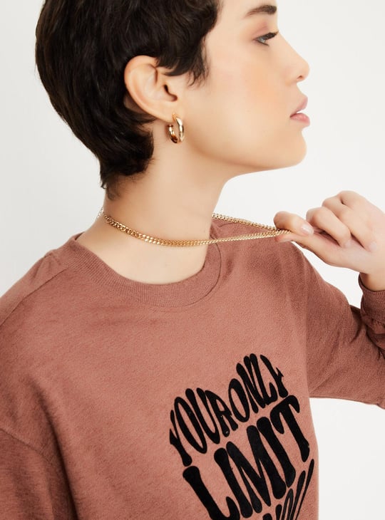 Women Graphic Printed Sweatshirt