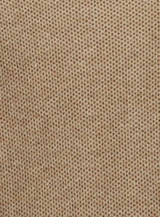 Men Knitted Shawl Collar Sweater