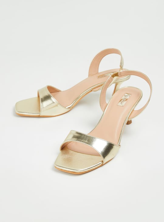 Women Solid Kitten Heels