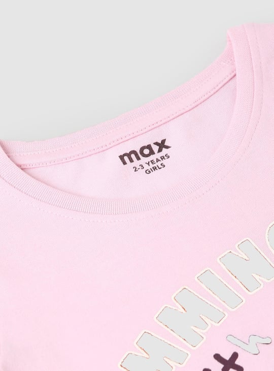 Girls Graphic Printed T-shirt