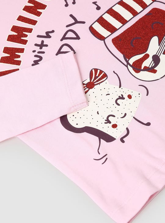 Girls Graphic Printed T-shirt