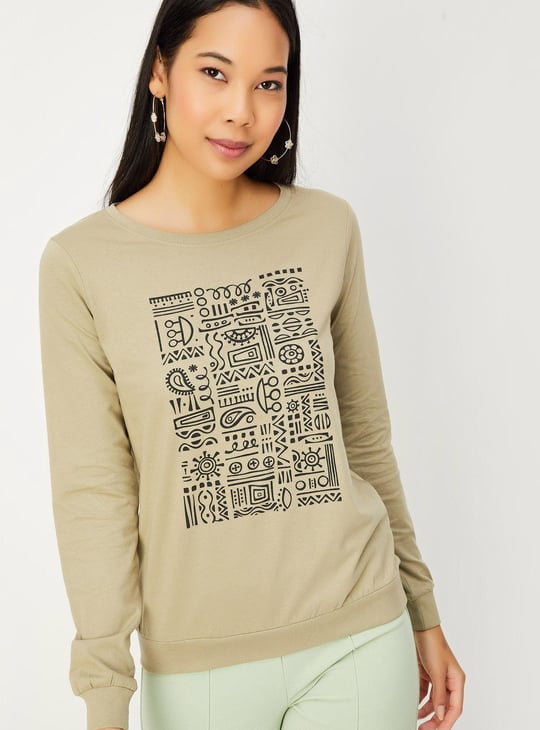 Women Graphic Printed T-shirt