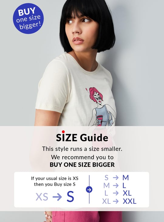 Women Graphic Printed Round Neck T-shirt