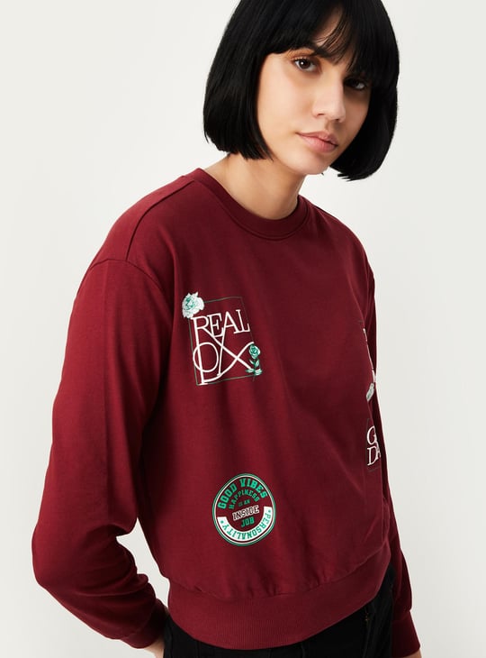 Women Graphic Printed Sweatshirt