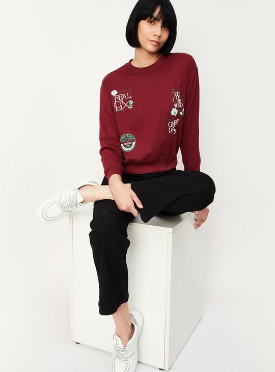 Women Graphic Printed Sweatshirt