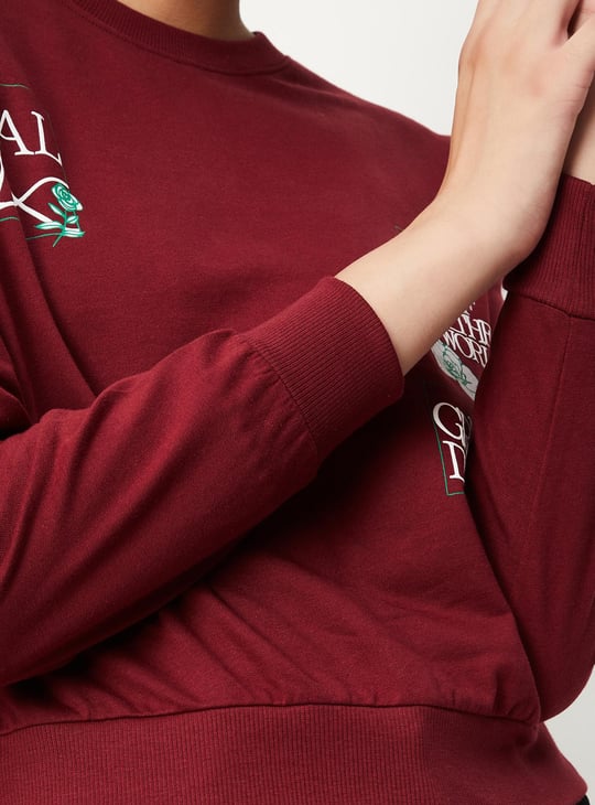 Women Graphic Printed Sweatshirt