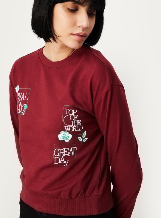 Women Graphic Printed Sweatshirt