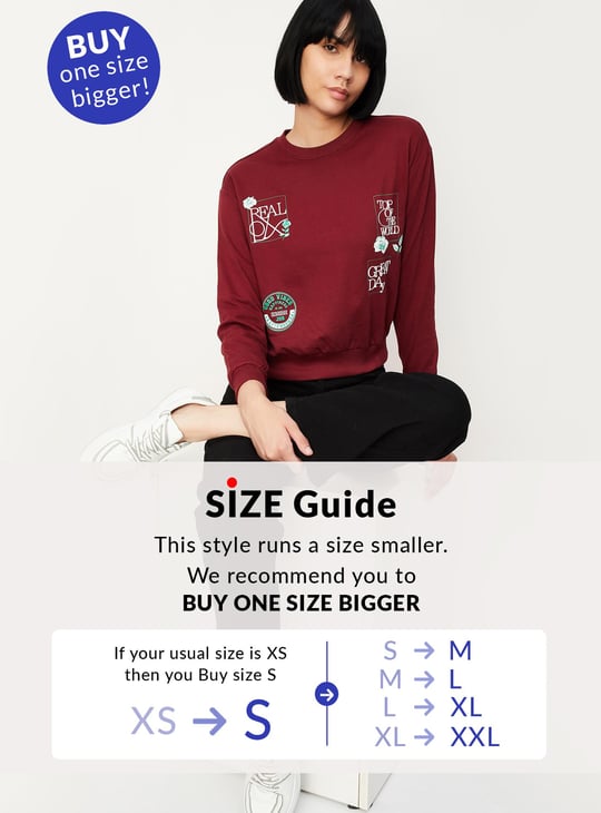 Women Graphic Printed Sweatshirt