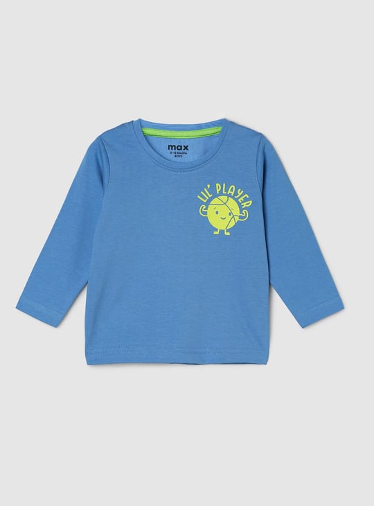 Boys Placement Printed T-shirt