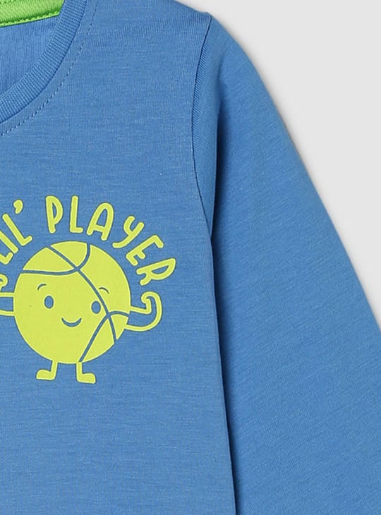 Boys Placement Printed T-shirt