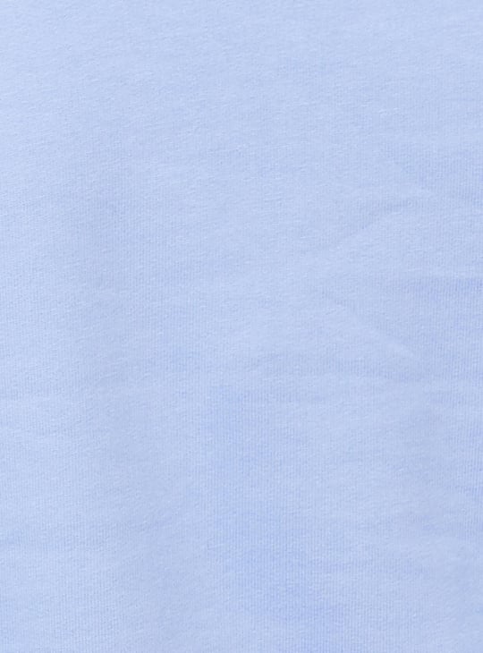 Women Solid Drop Shoulder Sweatshirt