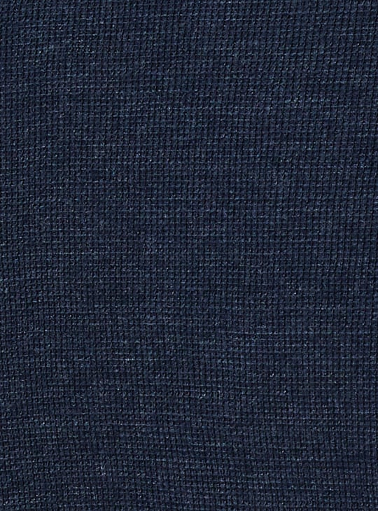 Men Textured Henley Neck T-shirt