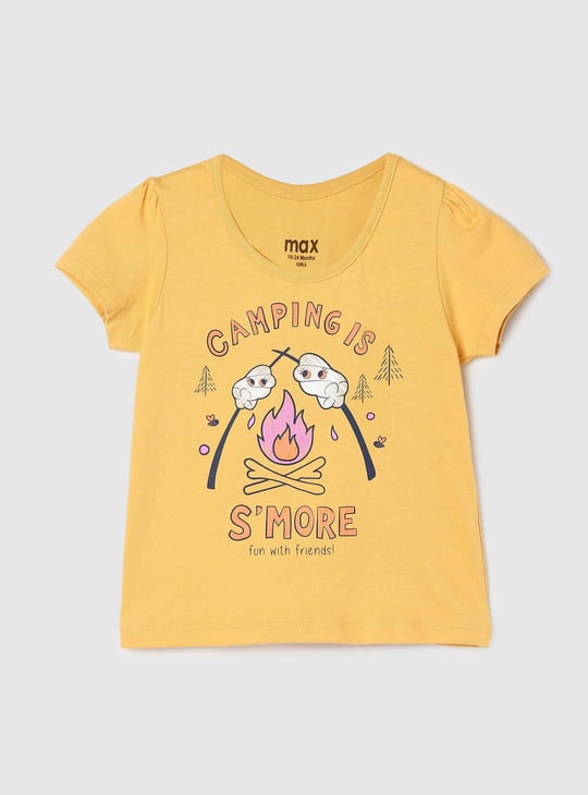 Girls Graphic Printed T-shirt