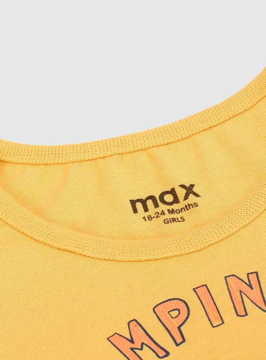 Girls Graphic Printed T-shirt