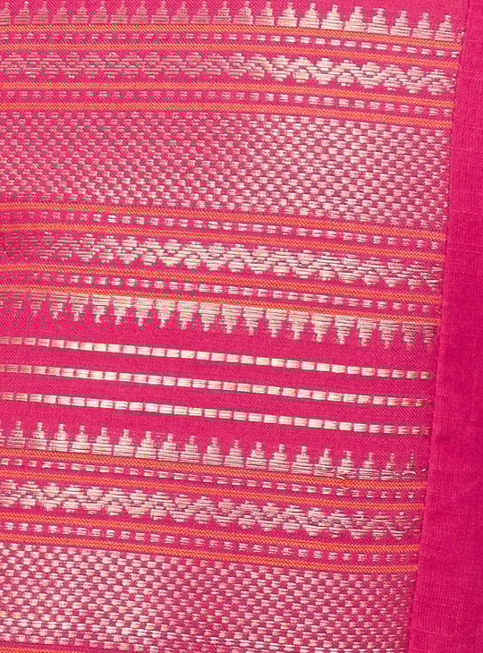 Women Woven Design Yoke Straight Kurta